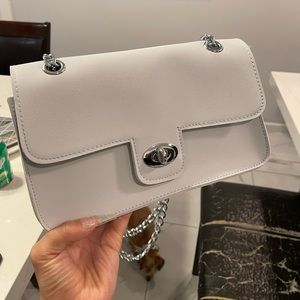 Set of two bags - clear bag and clutch bag